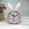Small Alarm Clock Creative Clock Alarm Clock Cute Rabbit Bedside Cute Children Cartoon Silent Clock Student Simple