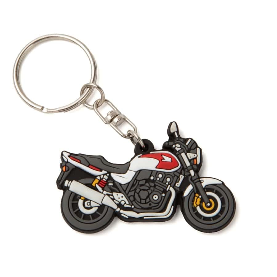 ПВХ Брелок Honda CB400SF 0SYEP-79E-DF 50mm серебряный