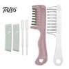 Essential Oil Hair Comb Scalp Applicator Comb, Round Massage Ball Teeth Design, 10ml Capacity, for Growth Clear Leakproof Portable Liquid Dispenser