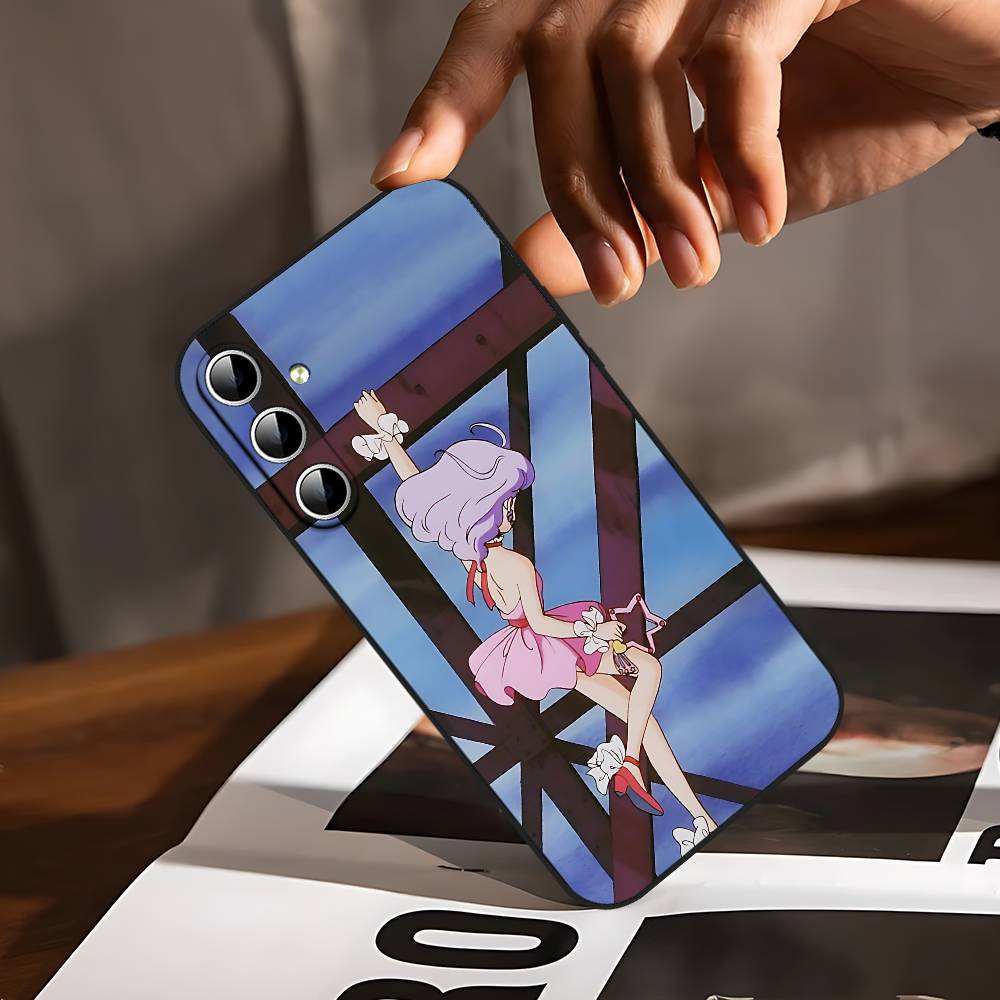 

C-Creamy Mami Phone Case For Samsung Galaxy S24/S25/S22/S30/Note20/Lite/Ultra/5G/Plus/FE Soft Black S21 s305G