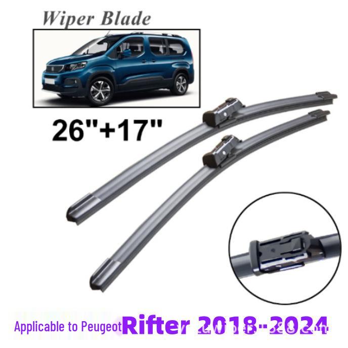 

Бескаркасные дворники Peugeot Rifter Partner 2018-2024 26 +17