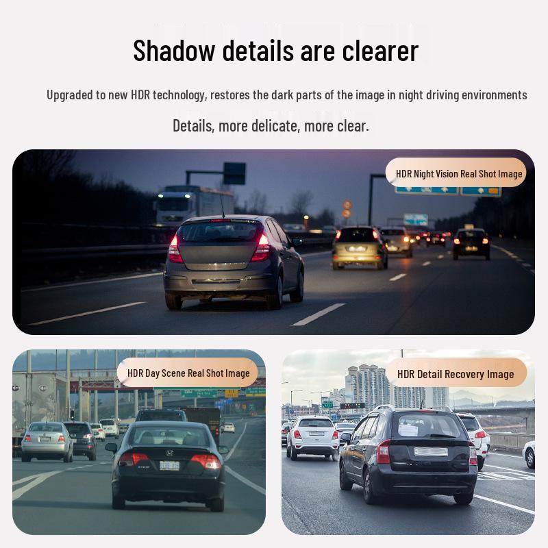 Iron General Dashcam 2025: No-Wiring 4K Panoramic HD Night Vision, Dual Front and Rear Recording