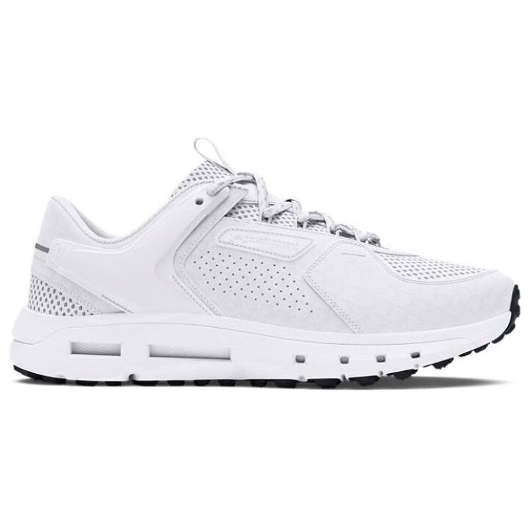 Under Armour Summit Trek White Metallic Silver Men Sneakers 3028345-103