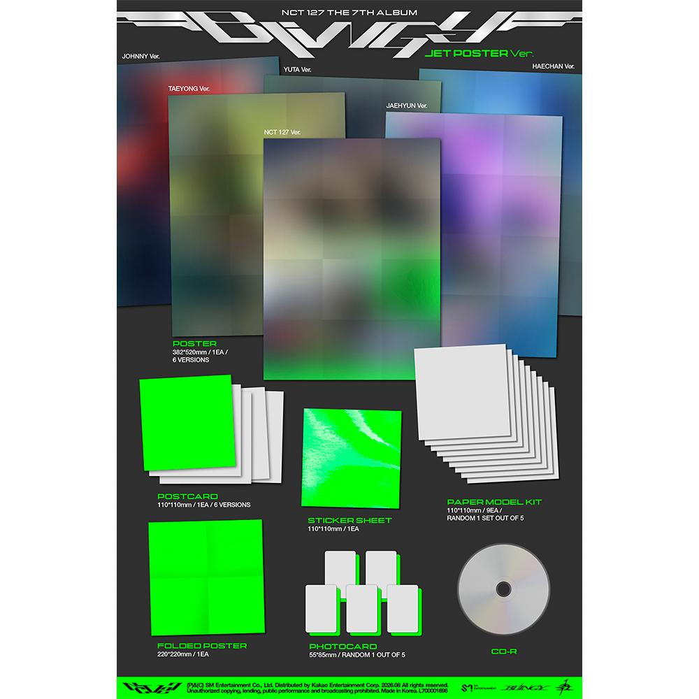 [VORBESTELLUNG] NCT 127 - 7. Album - BLINGY (JET Poster Version)
