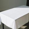 PE White Tablecloth Disposable Table Cloth New Glossy Tablecloth Table Decoration