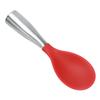 Rice Spoon Silicone Stainless Steel Handle Stick Proof Stand Up Rice Scoop for Home Restaurant