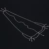 Women Headpiece With Sparkling Rhinestones Tassels Head Chain Head Jewelry For Formal Occasion and Cultural Celebration