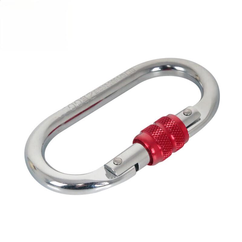 

ML Rock Climbing Steel Screw Lock Carabiner