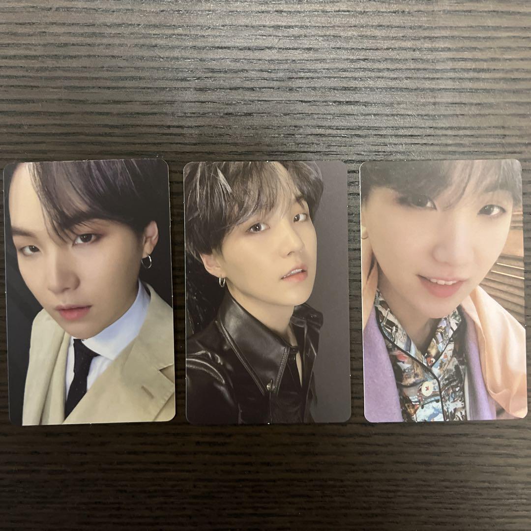

[USED] BTS Yoongi Trading Card MOS7 Set of 3