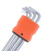 9Pcs Torx Star Wrench Set Allen Keys Hexagon Spanner Dual End L Type Star Screwdriver Hand Repair Tools For Diy Home Repair
