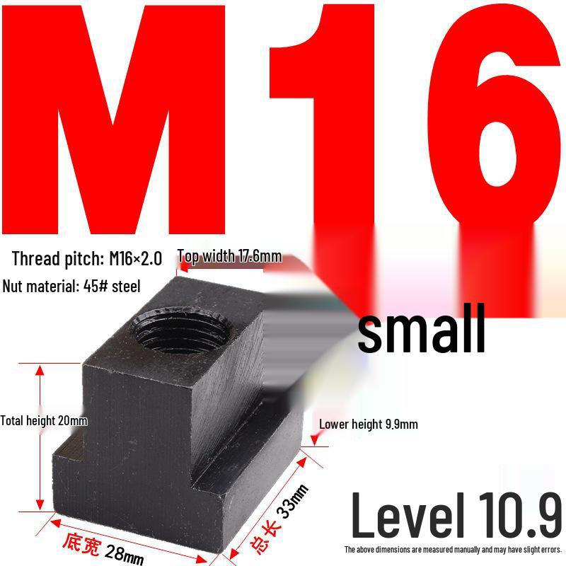 Kangfei 45# Steel T-Nut for M6-M20 Bolts