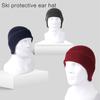 Winter Skull Hat for Outdoor Sports Ear Muff Beanie Cap Windproof Hiking Skiing Cap Headwear Thickened Fleece Hat