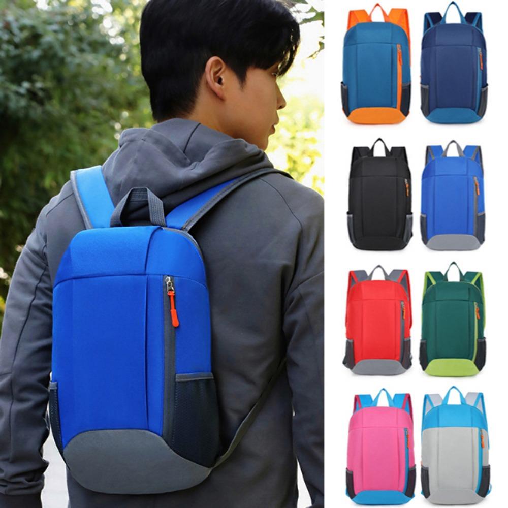 Colorful Outdoor Sports Backpack Oxford Cloth Men Kids Unisex Backpack New Nylon Bag