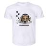 New European And American Style Printed Comfortable And Breathable Round Neck Pure Cotton Tshirt Suitable For Both Unisex And Unisex
