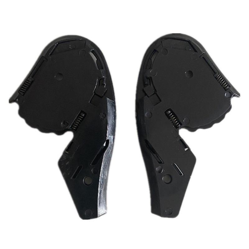 1 Pair Of Plastic Motorcycle Mt Helmet Shield  Base Mt-v-19 Helmet Equipment Accessories Replacement