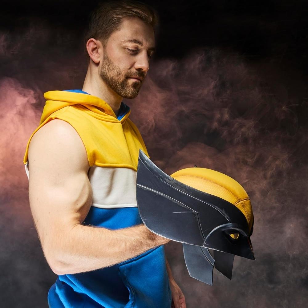 Hasbro Marvel Wolverine Maschera Premium per Roleplay Attrezzatura da Film Collezionabile per Adulti G064
