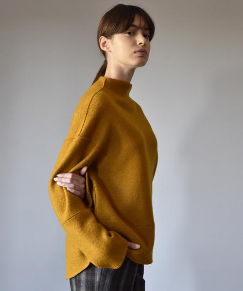 Avamolly Baron Knit Top (Mustard) Yellow/Free
