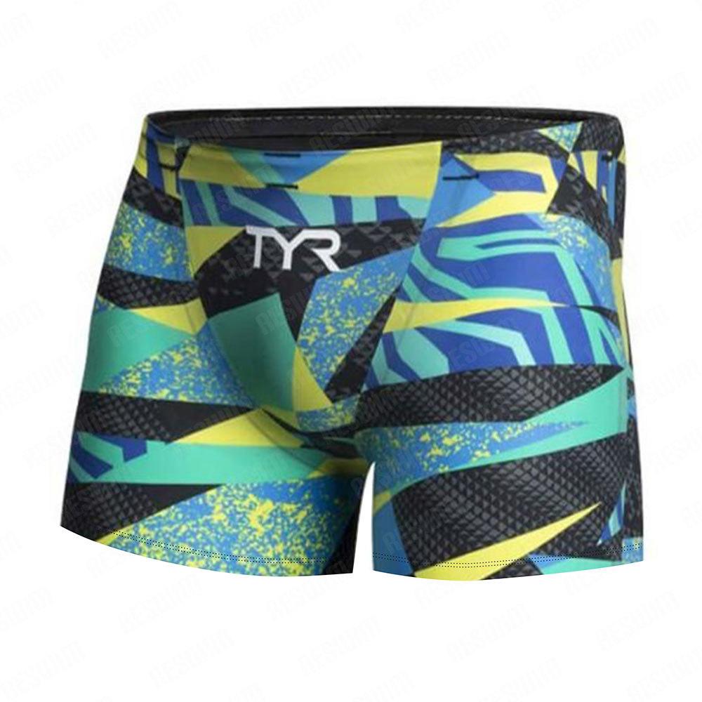 Men's Jammers Swimsuit Swimming Surfing Trunks Beach Tights Shorts Quick Drying Pool Swimming Pantalones Gym Swimwear New Summer