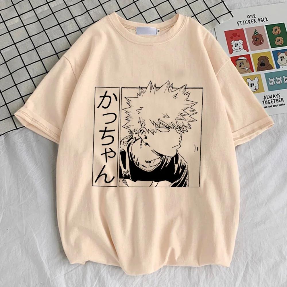 My Hero Academia Shirt Girl Psychedelic Graphic Punk 2000s T Shirt Gothic Kawaii Y2k Harajuku 2000s 80s