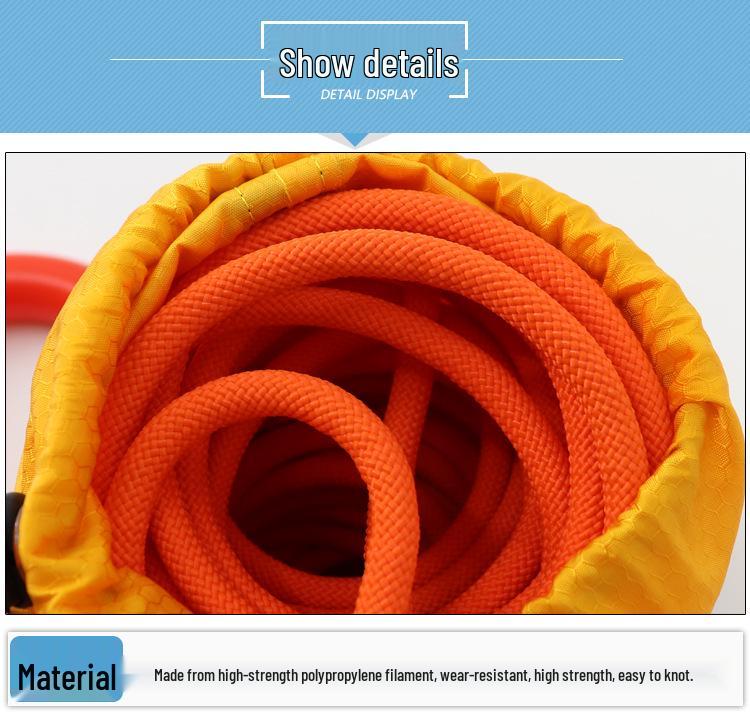 Reflective Water Rescue Rope with Bag: Floating Ring, Luminous Safety Line, Throwing Guide Rope