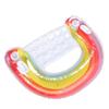 Rainbow Inflatable Chair  U Seat Inflatable Single Person Swimming Pool Floating Raft Lounger S