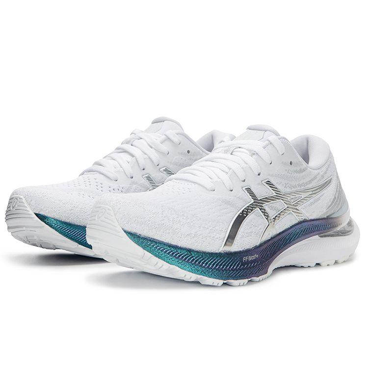 Asics  Gel Kayano 29 Platinum White Pure Silver Women Sneakers 1012B298-100