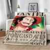 O-One Piece Luffy Shanks Kaido Anime Wanted Flannel Blanket Soft Throw Blanket Art For Home Decor Bedroom Bed Sofa Picnic Gifts