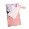 Fashionable Solid-color Towel Wet Bag, Swimming Suit Bag, Portable Dry and Wet Gym, Beach, Swimming Pool and Travel Storage Bag