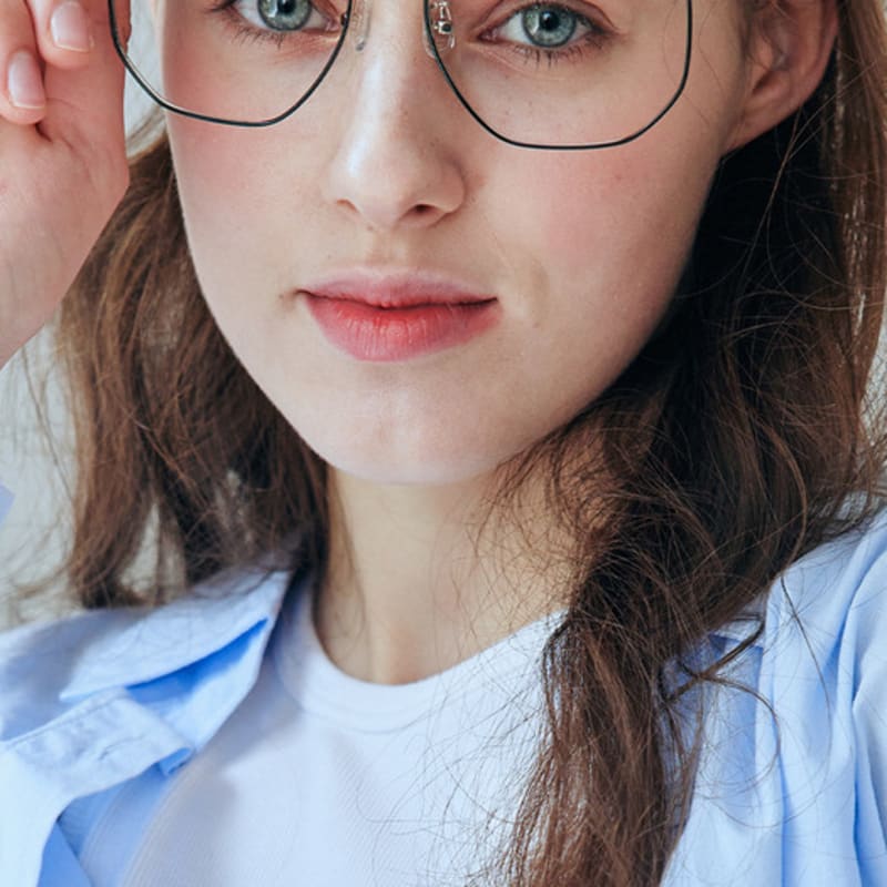 

RECLOW RECLOW Бета-титан B902 СЕРЕБРИСТЫЙ СТЕКЛЯННЫЙ Очки FREE