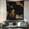 Godfather Movie Poster Tapestry Background Cloth Fashion Print Soft Background Wall Hanging Cloth Homestay Soft Decoration Tapestry