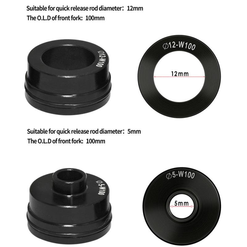 Suport furcă de bicicletă cu eliberare rapidă pentru axă prin bloc de furcă frontală Suport pentru portbagaj auto pentru 5x100mm 12x100mm 15x100mm 15x110mm