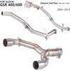 Silenziatore di Scarico Modificato per Motociclette Suzuki GSR400 GSR600 BK400 BK600