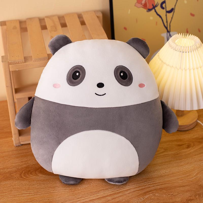 Kawaii Animals Plush Pillow Cuddly Squish Dinosaur Penguin Pig Rabbit Cat Panda Zoo Animal Soft Plush Peluche Kids Gift