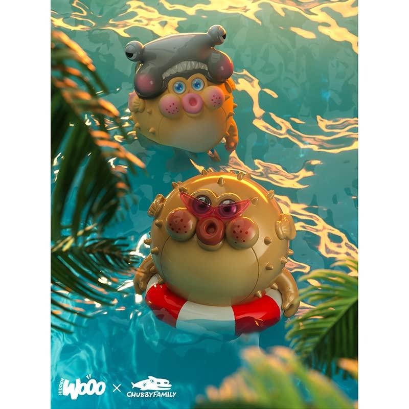 HIDDEN WOOO x CHUBBY FAMILY CHUBBYPOPO Ocean Series TRADITION PVC Trading Figure Box of 9 VER.