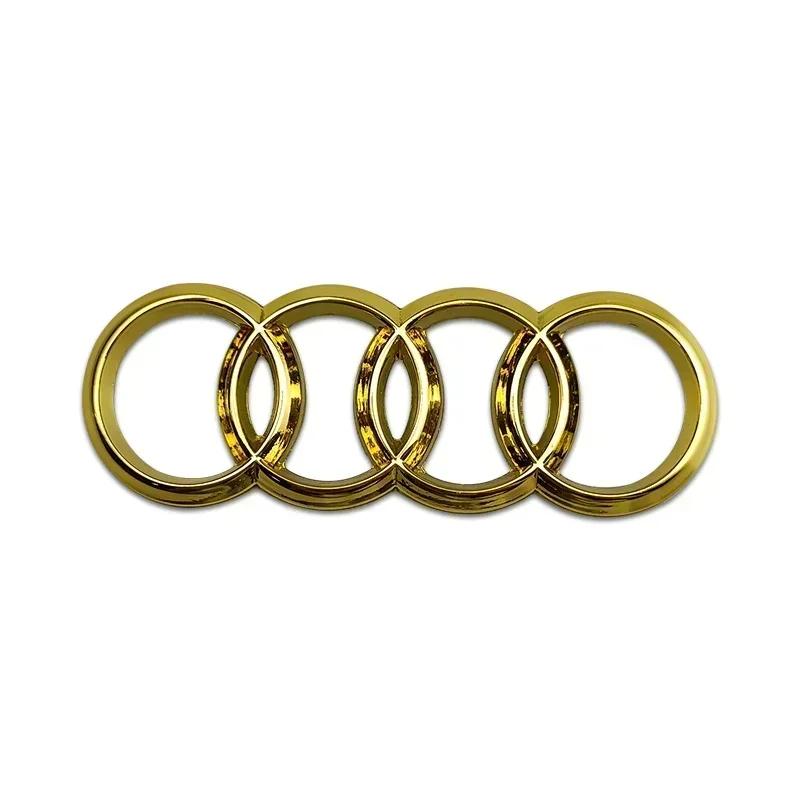 Per R44 Emblema Volante Auto in Lega Adesivo Sostitutivo A6 A6L A3 A4L A5 A7 A8L A1 Q6 Q7 Q8 TT S5 S7 S8 RS7 RS6 Decalcomanie Laterali TY7s8