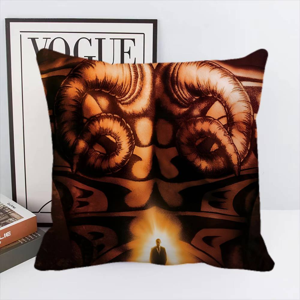 Horror TV Series Hannibal Pillow Case Square Pillow Bedroom Sofa Leisure Comfort Cushion Home Decoration