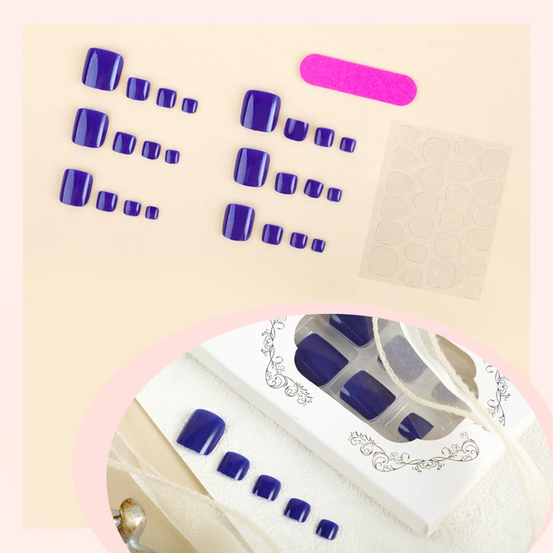 

Трендовые однотонные съемные накладки на ногти - простые накладные ногти