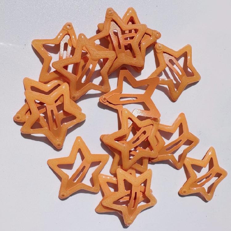 Sweet Girls Snap Hairpins Star Hair Clips Accessories for Lady Women Girls