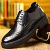 Fashion Men's Shoes Heightening Business Casual Breathable Leather Upper Rubber Outsole Wedding  Comfortable Adult Footwear