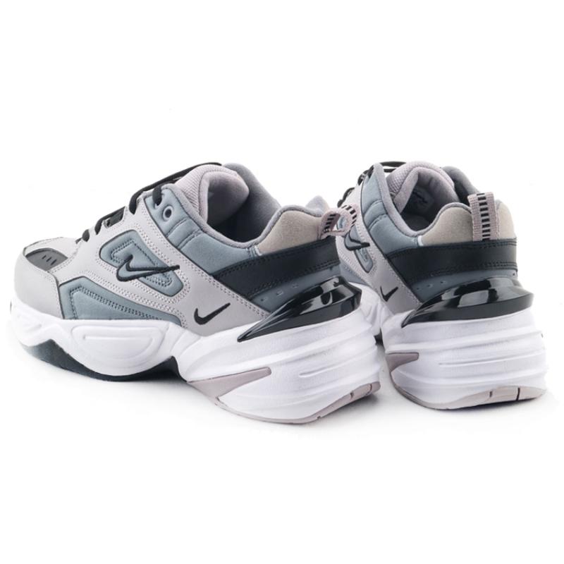 Nike M2K Tekno Atmosphere Grey Black Chunky Sneakers AV4789-007