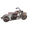 Metal Motorcycle Ornaments Retro Decorative Exquisite Workmanship Iron Ornaments for Living Room Bedroom
