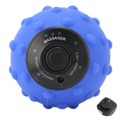 Vibrating Massage Ball 4 Speed Relieving Muscle Mini Electric Fitness Ball 100‑240VAU Plug