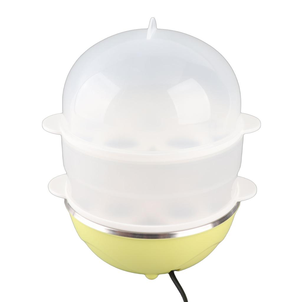 Electric Egg Cooker 14 Eggs Capacity Dual Layer Fast Cooking Egg Boiler for Soft Medium Hard Boiled Eggs
