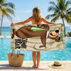 Yogi Bear Show Fashion Beach Towel: Ideal for Summer Adventures Soft, Absorbent and Quick Drying Suitable for Swimming and Bathing