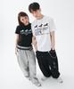 ESCAPEFROM [Escf X Hot Today] Stardust Horses Print Oversized Short Sleeve T-Shirt White