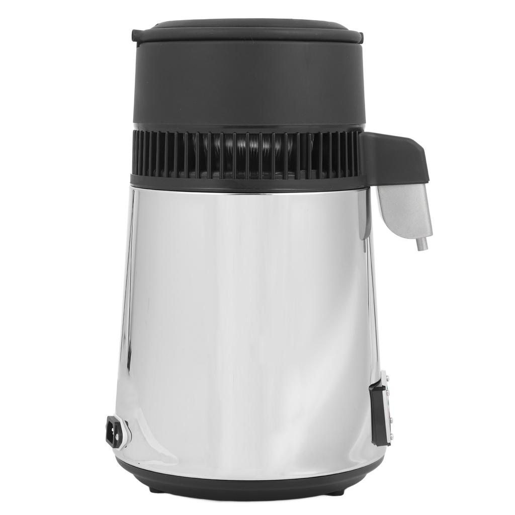 750W Water Distiller 4L Countertop Distiller Machine Stainless Steel Distilled Water Maker with