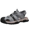 Fashion Summer Men's Sandals Beach Shoes Handmade Breathable Design Wading Casual Beach Shoes Lightweight Soft Bottom Outdoor Sandals