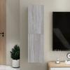 VidaXL Wall-Mounted TV Cabinet Sonoma Grey 30.5x30x110 Cm 826678