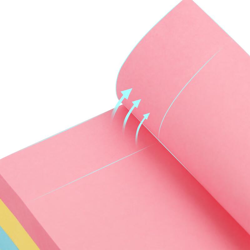 SIMAA Large Colored Sticky Notes (76x101mm, 400 Sheets)