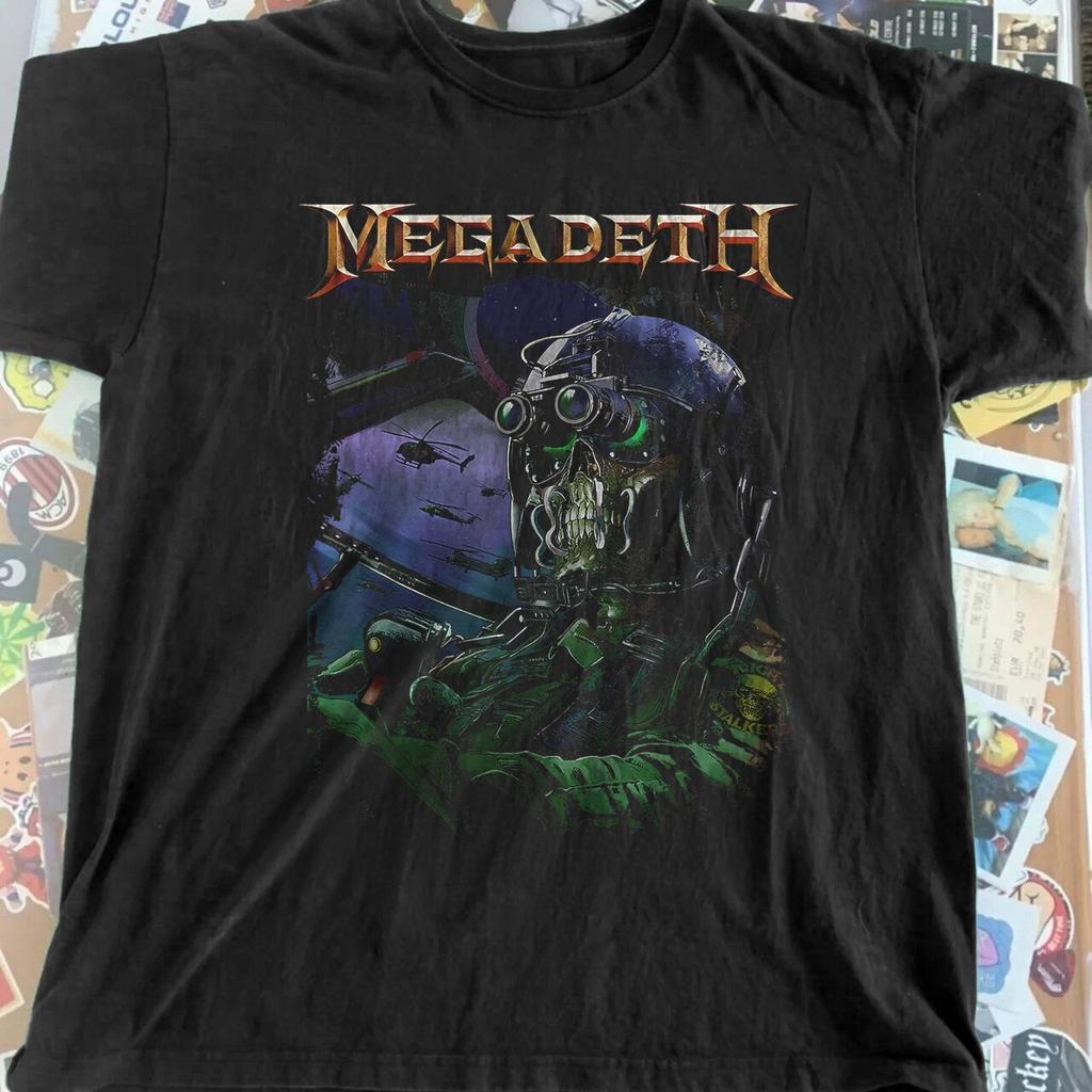 Megadeth Helicopter Vic Classic Unisex T-Shirt Size S-5XL